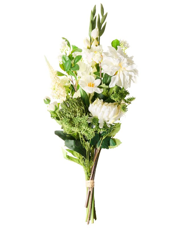 Bukiet sztucznych kwiatów Louro 70 cm Biały 1 szt.