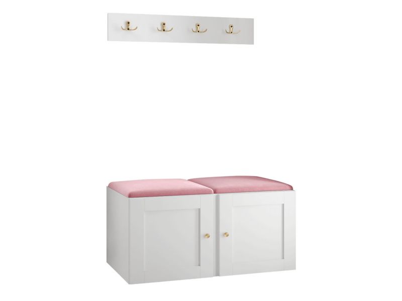 Zestaw MIRJAN 24 Orion Ramiro VI biały + różowy 1 kpl.