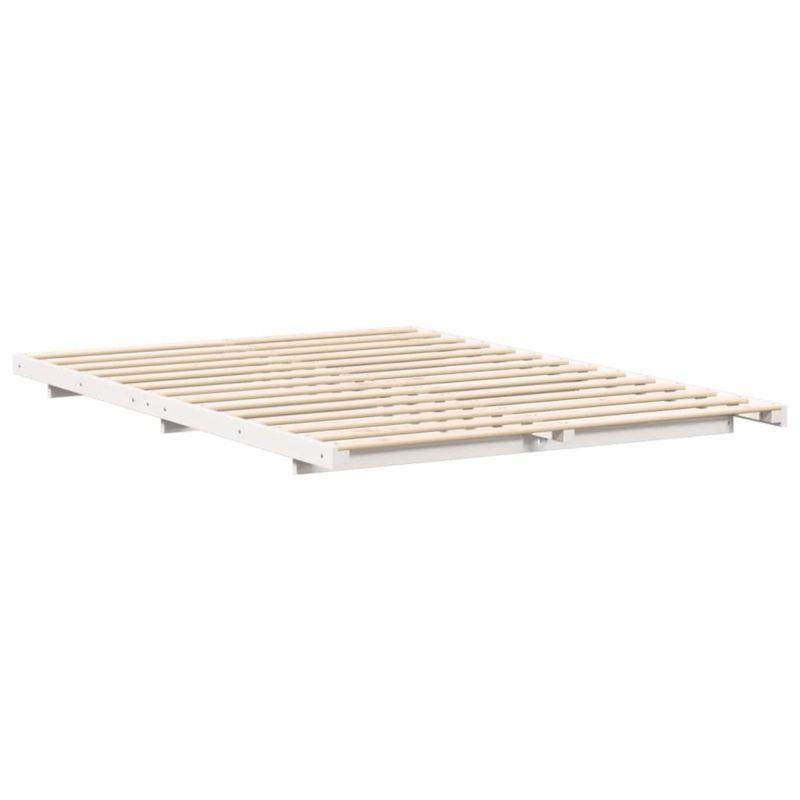 Łóżko drewniane WaszeMeble 140x220 cm biały WM-873131 1 szt.