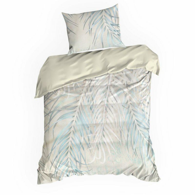 Pościel Premium26 Eurofirany 140 x 200 beżowa bawełna satynowa 1 kpl.