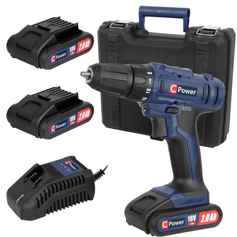 Wiertarko - wkrętarka CELMA C-Power D18V2A 18 V 1 szt.