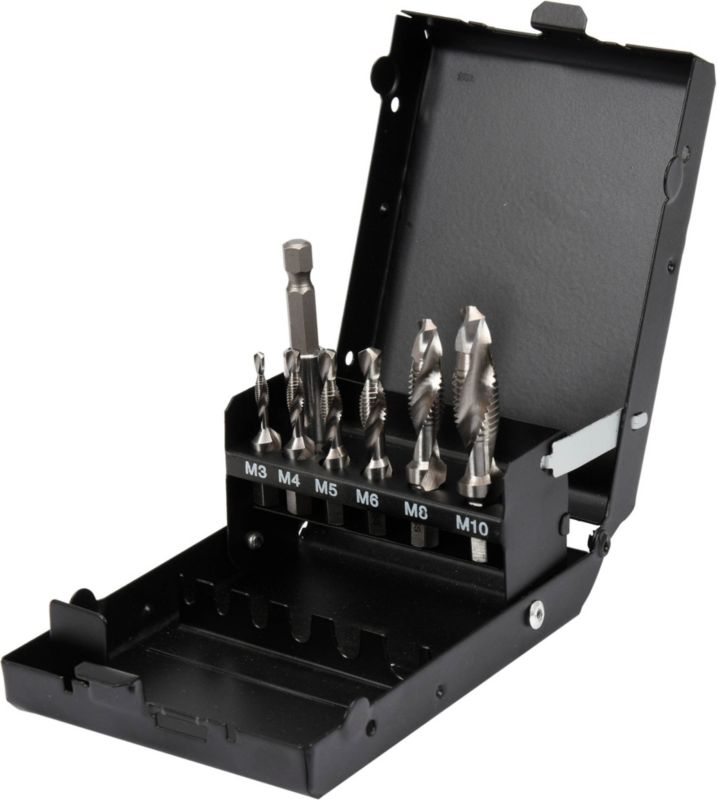 Zestaw wierteł Yato z gwintownikami M3-M10 7 szt.