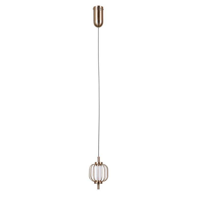 Lampa wisząca Italux PEDRO złota 1 x LED 4W 267lm wym:120x11x11cm IP20 -1 szt.