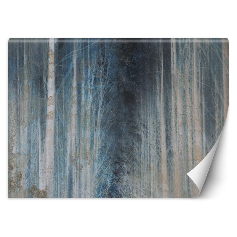 Fototapeta Feeby Las Niebieski Drzewa 300x210 1 szt