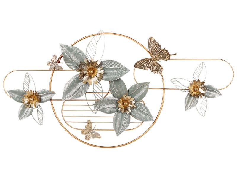 Dekoracja ścienna Tantalum Metal Złoty 1 szt.