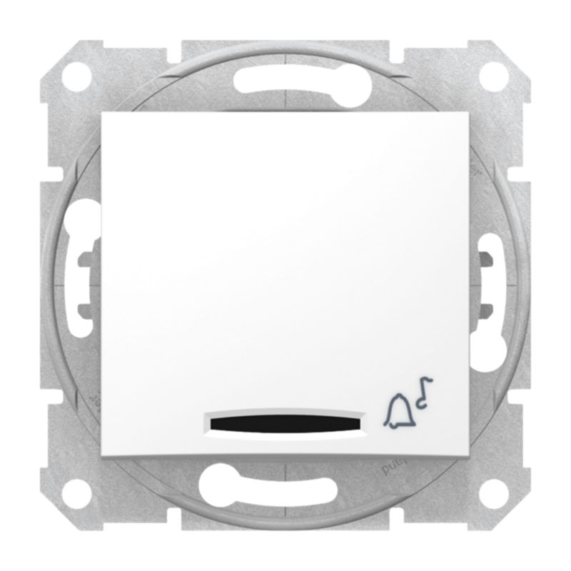 Łącznik Dzwonek z Podświetleniem 1X Schneider Electric Biały 1 szt.