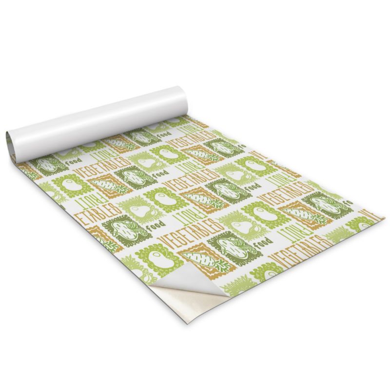Okleina Na Szafki Kuchenne Wallfluent 100x50 cm Warzywa i owoce Okleina Do Mebli DIY 1 rol.