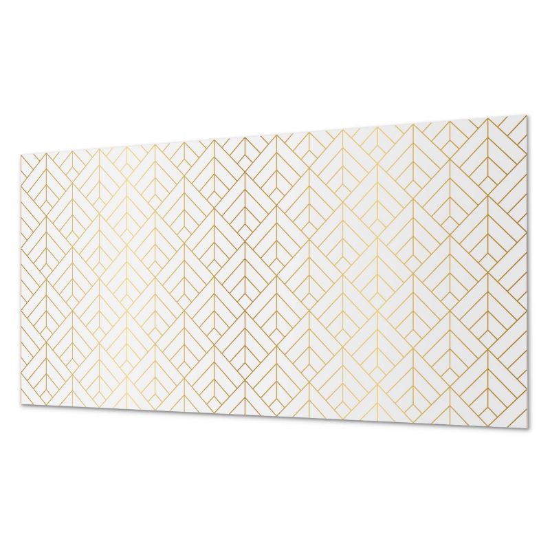 Płytki Winylowe ArtPrintCave 60x30 cm Wzór liści w układzie 3D 6 szt.