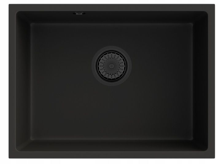 Zlewozmywak Granitowy Granitan Manado50 Jednokomory z Syfonem i Deska 1kpl.