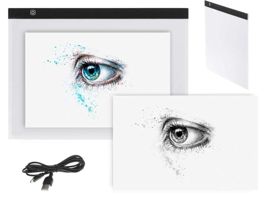 Deska kreślarska A3 podświetlana AG633F - Henryx24