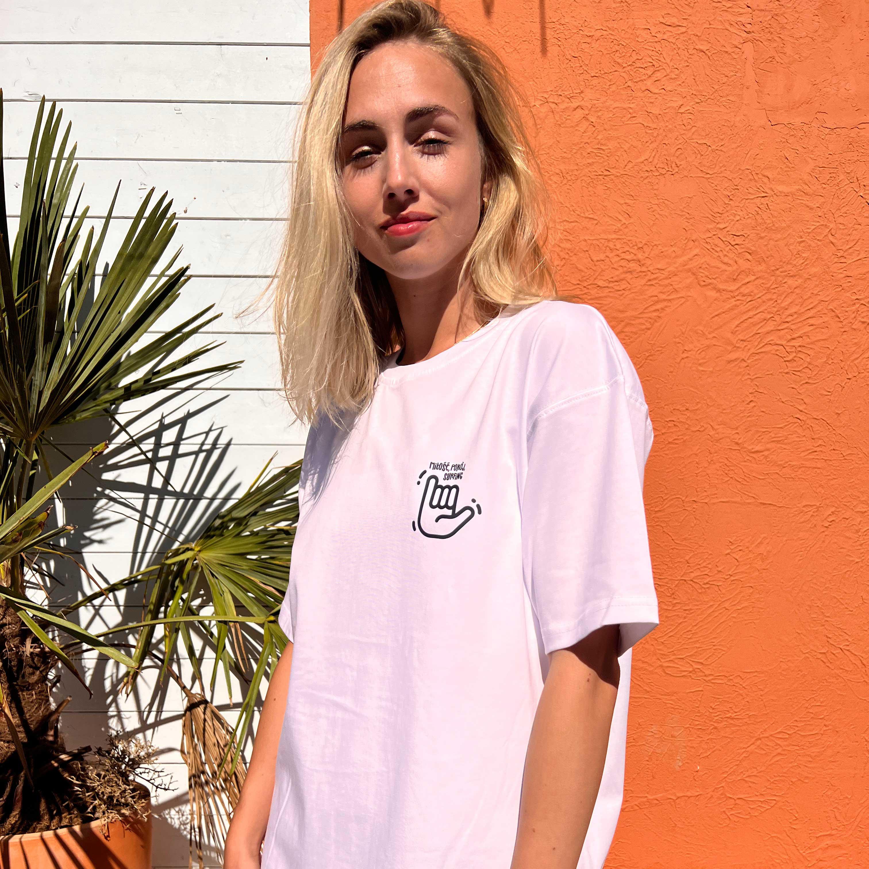 Koszulka Kite.pl - Miłość, pokój, surfing