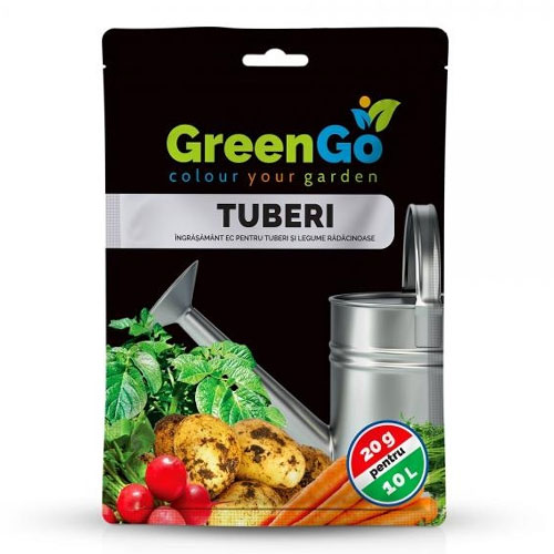20 g, Nawóz do warzyw korzeniowych GreenGo Tuberi - : Ilość w opakowaniu: 20 g
