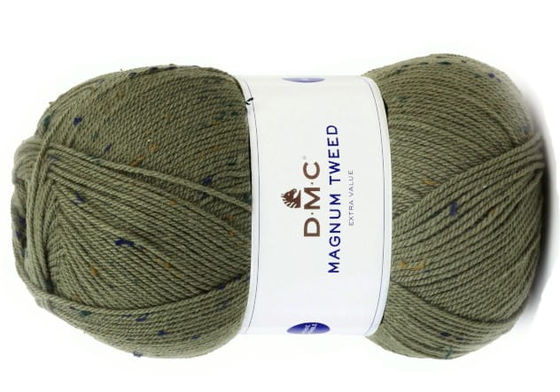 włóczka MAGNUM TWEED DMC kol. 083 / khaki 400gr