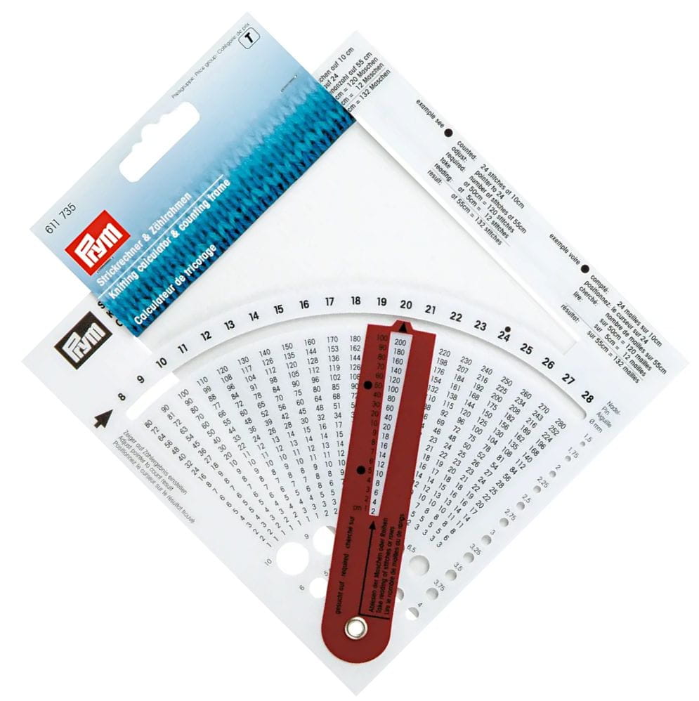 licznik dziewiarski z ramką do liczenia oczek PRYM 611735 ,