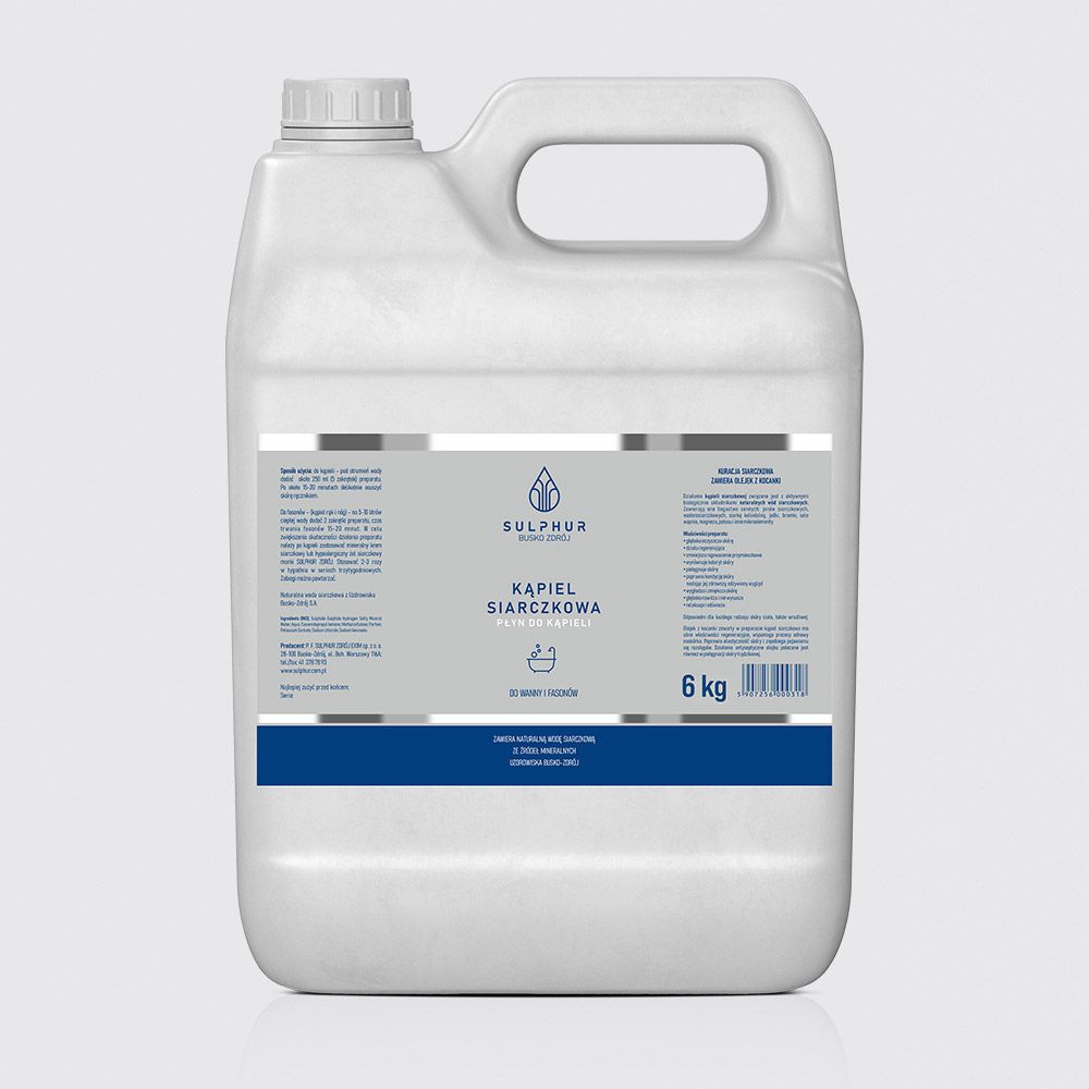 KĄPIEL SIARCZKOWA 6 KG