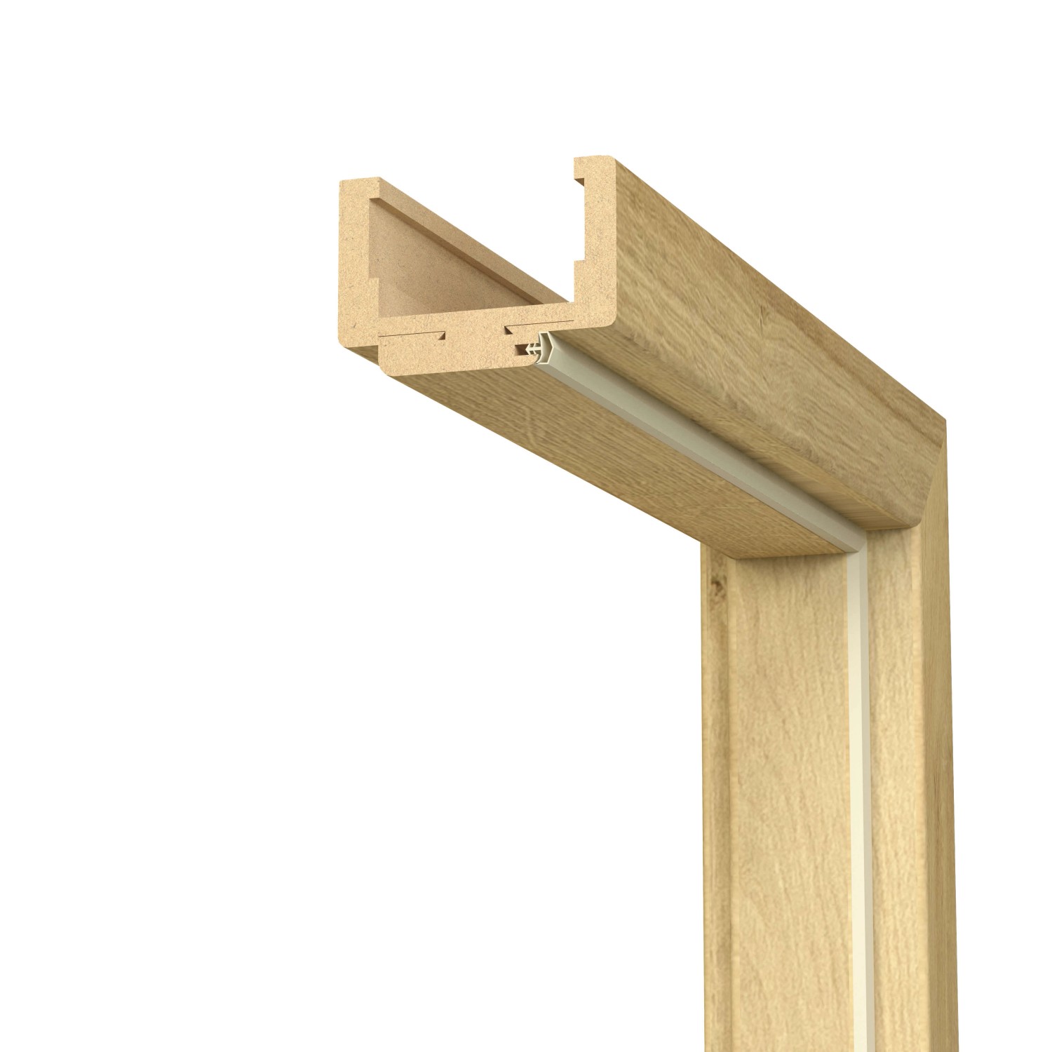 DRE Ościeżnica regulowana 140-160 mm dąb riviera 80L