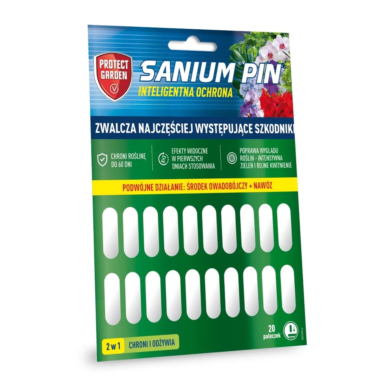 Sanium pin Pałeczki owadobójcze 20 szt x 2 g.