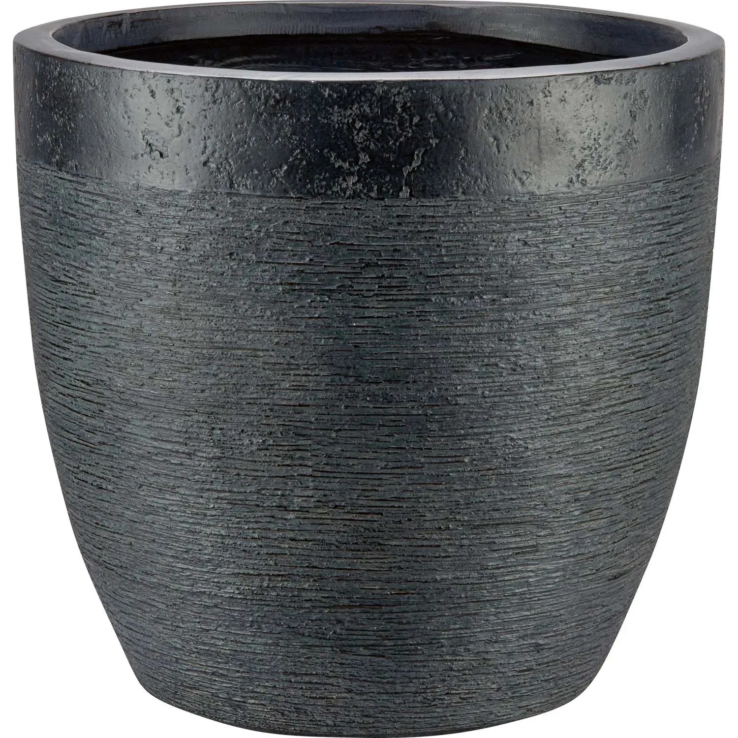 Donica Apulia czarna - 37 x 35 cm