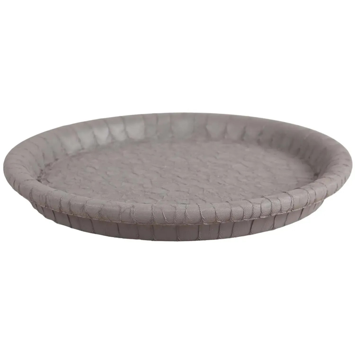 Podstawka terakotowa grafitowa - 20 cm