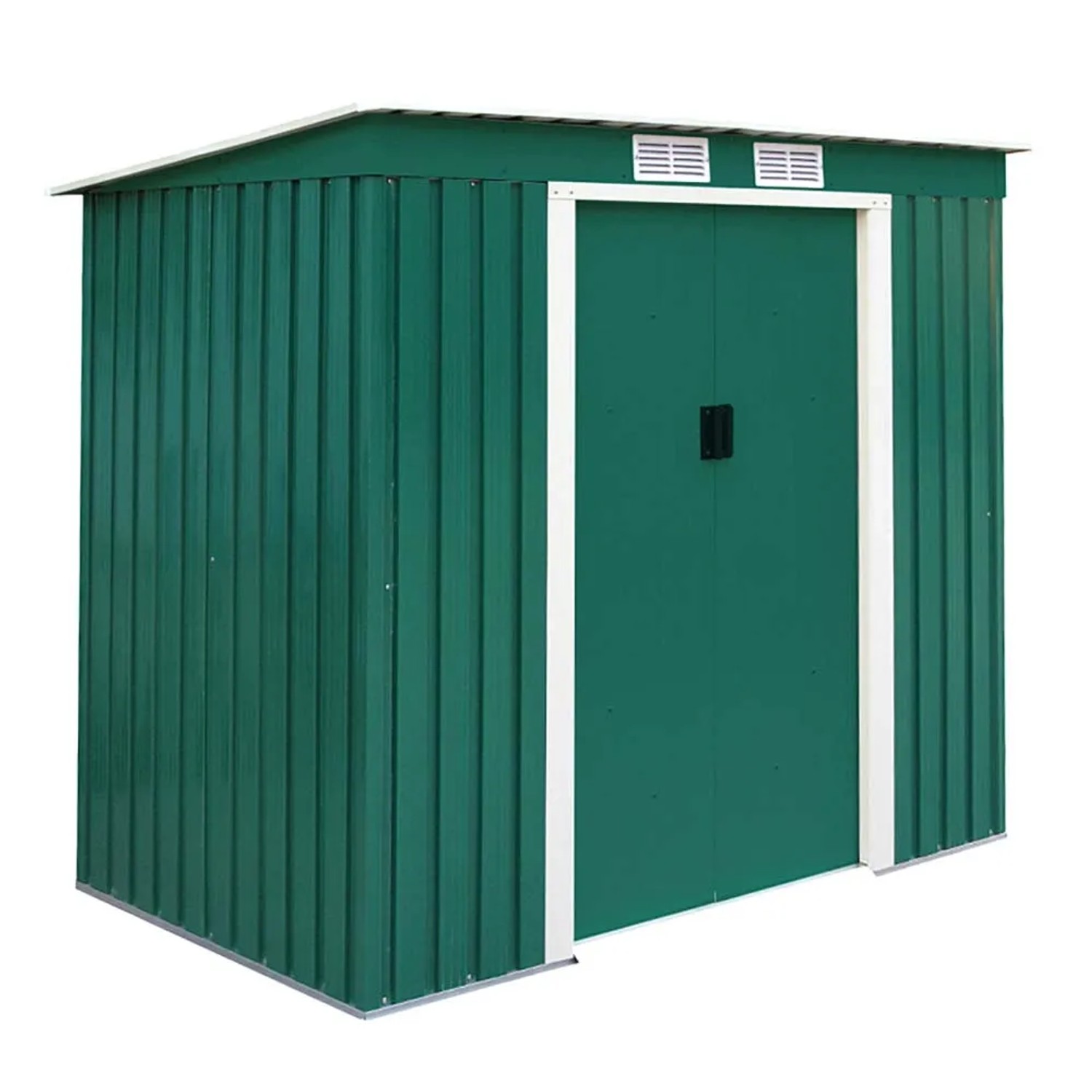 Domek ogrodowy Store zielony - 173 x 130 cm, wys. 213 cm