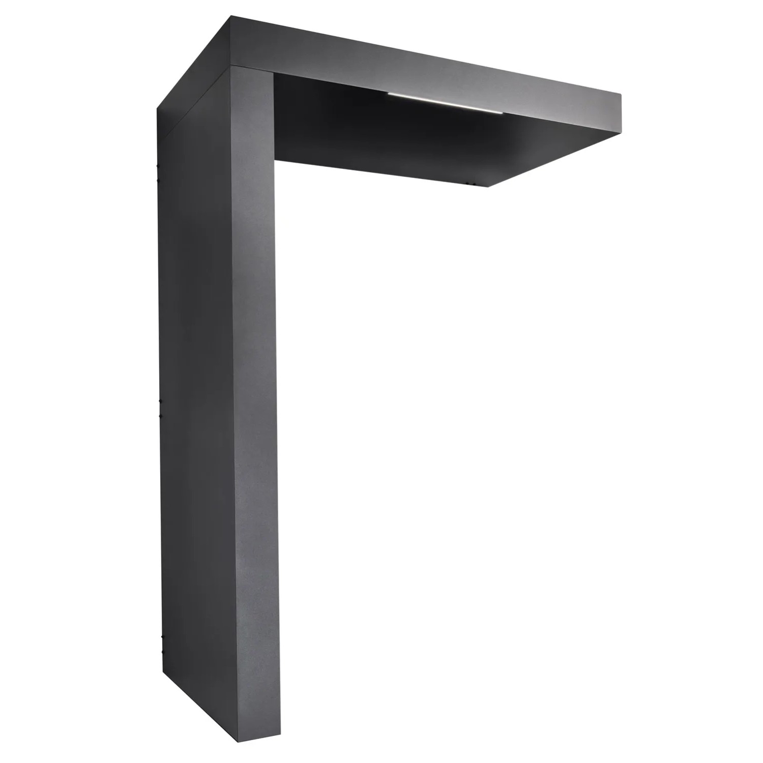 Gutta Zadaszenie BS + 160 antracyt ściana lewa