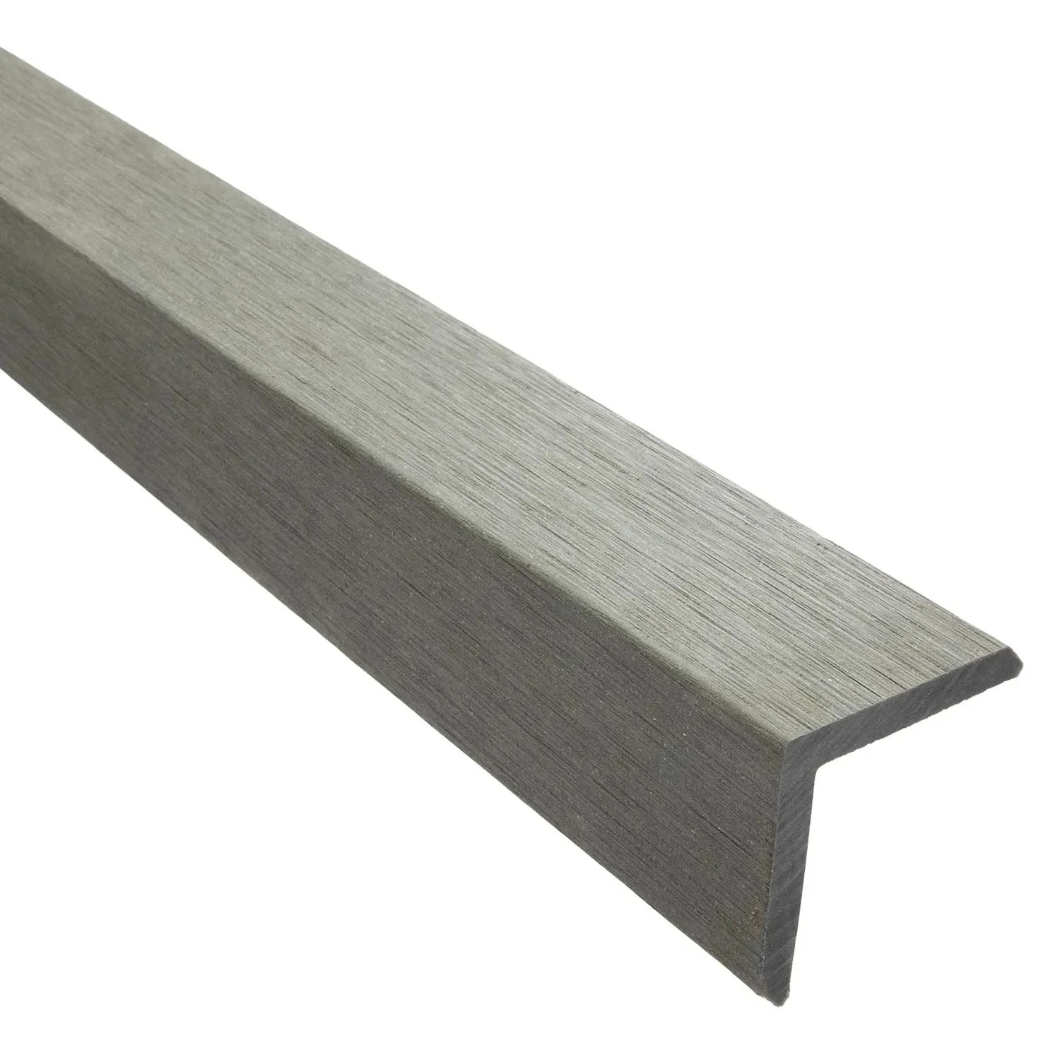 Listwa kątowa maskująca Bergdeck szara - 5 x 5 x 220 cm
