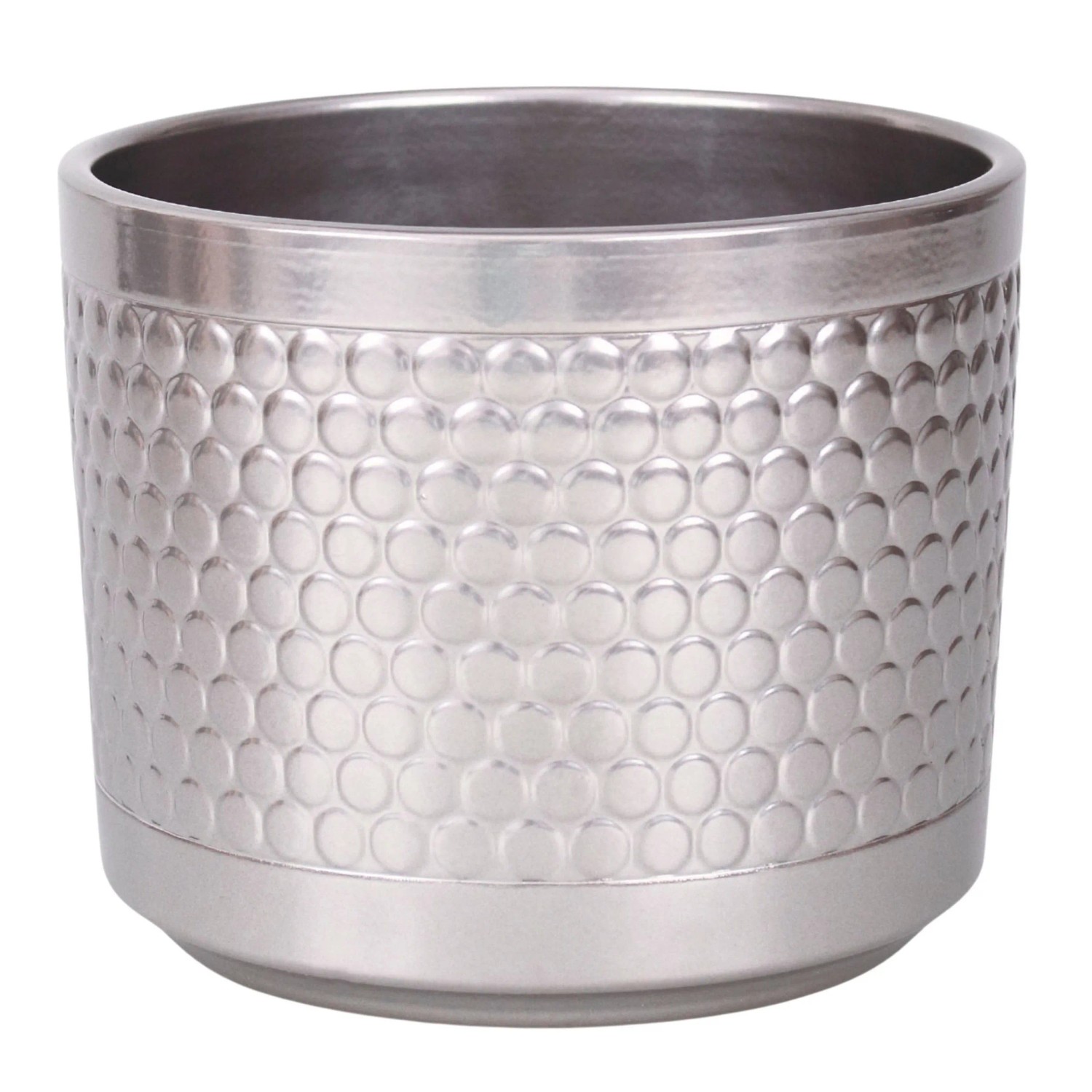 Osłonka Cylinder chrom 12,5 cm - 6 szt.