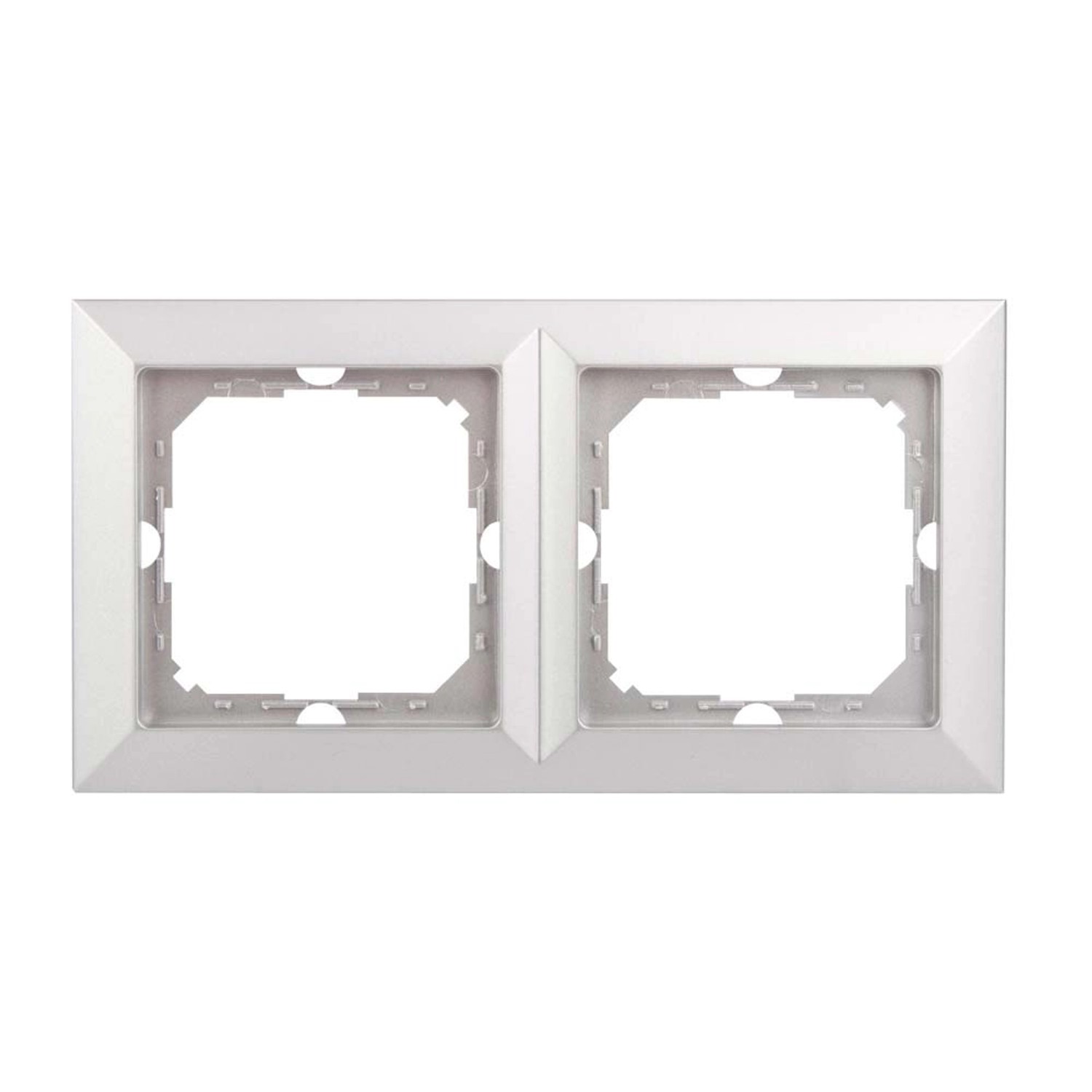Ramka Perła podwójna srebrna
