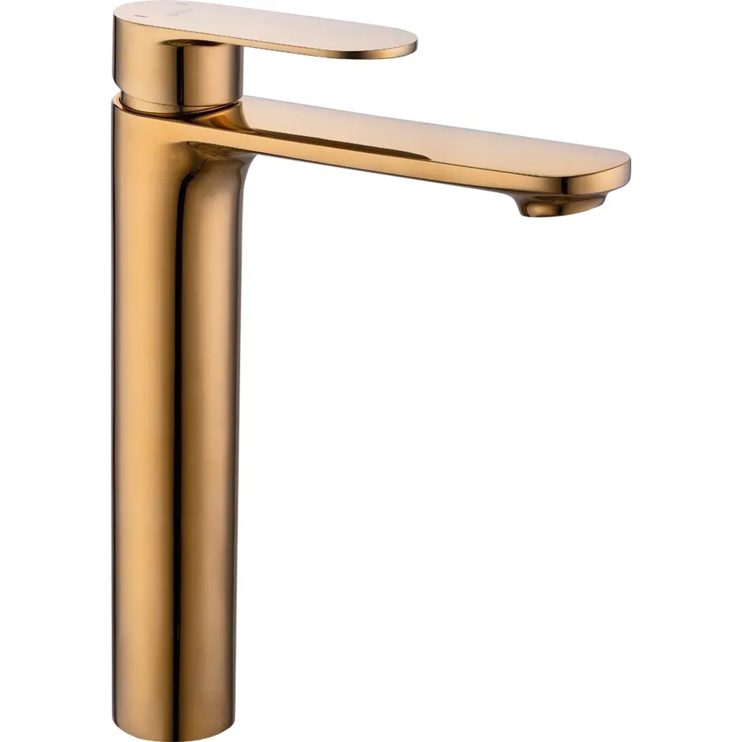 Baliv Bateria umywalkowa Side wysoka złota