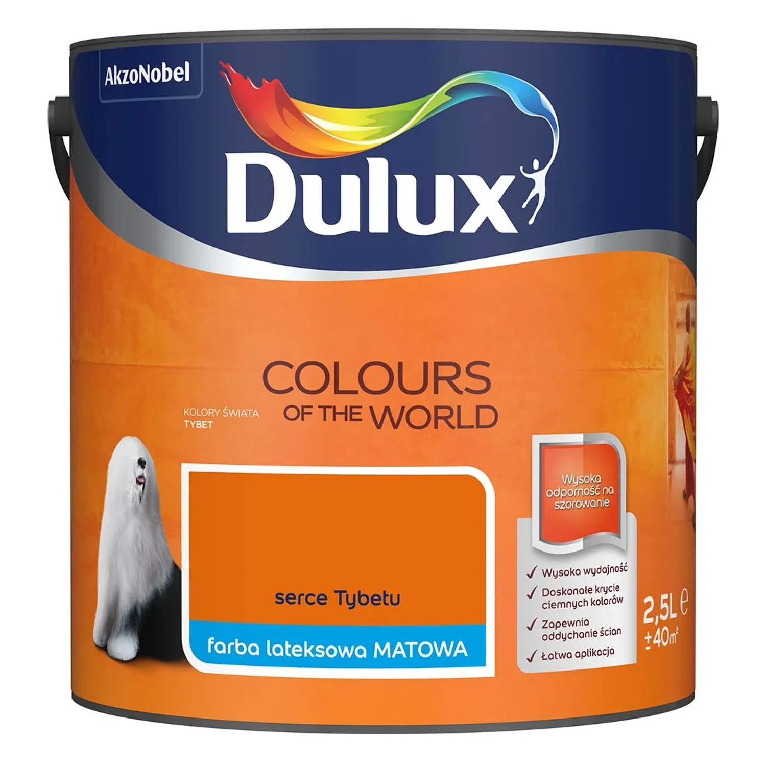 Farba Dulux Kolory Świata serce Tybetu 2,5 l