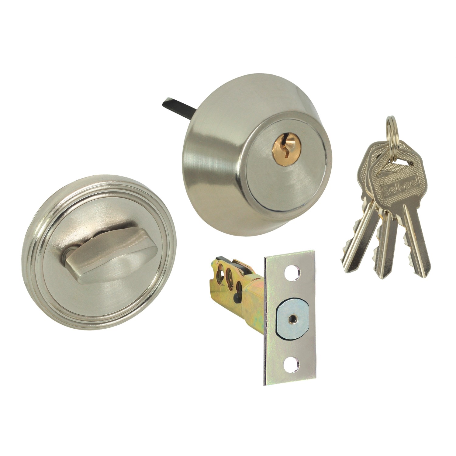 Domino Zamek górny Sapo srebrny