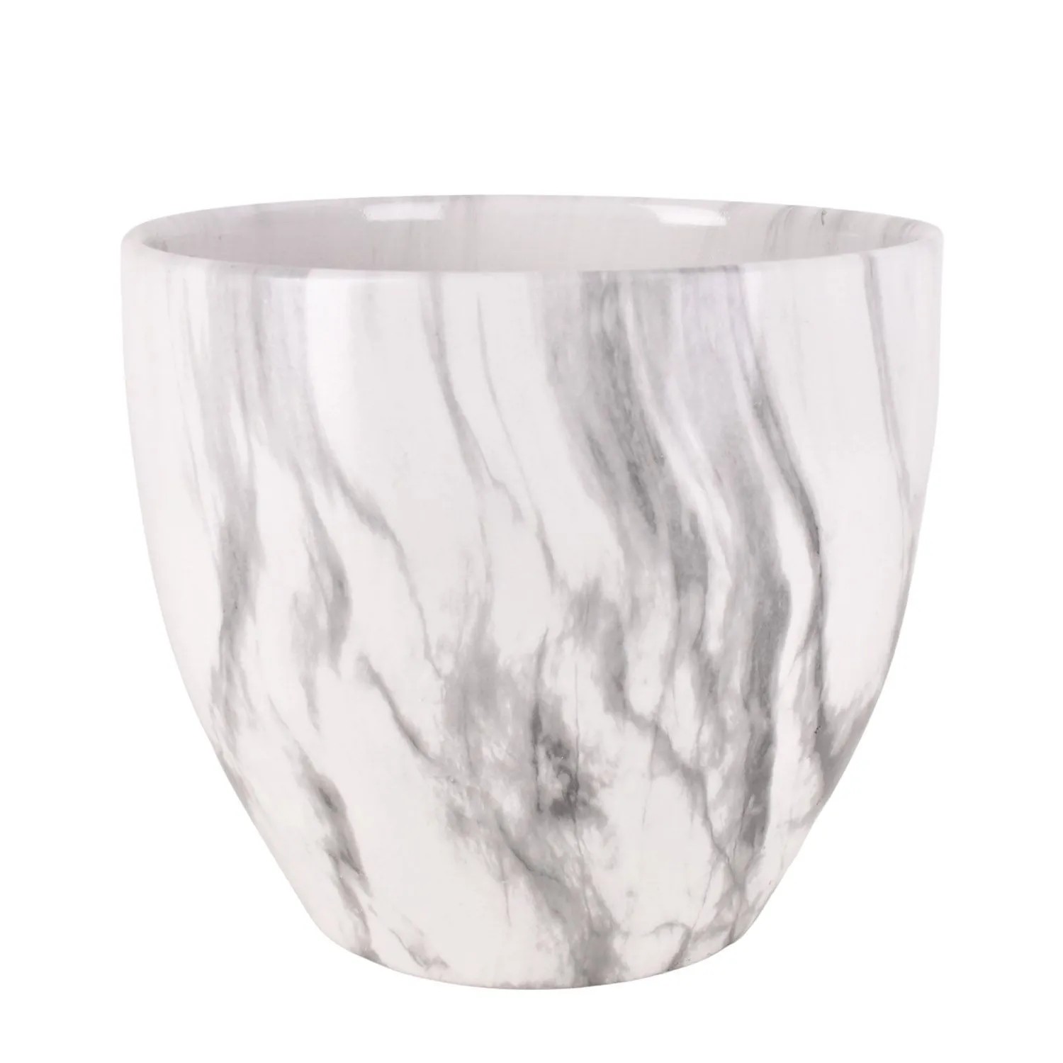 Osłonka Gaja jasny marmur L - 25 cm