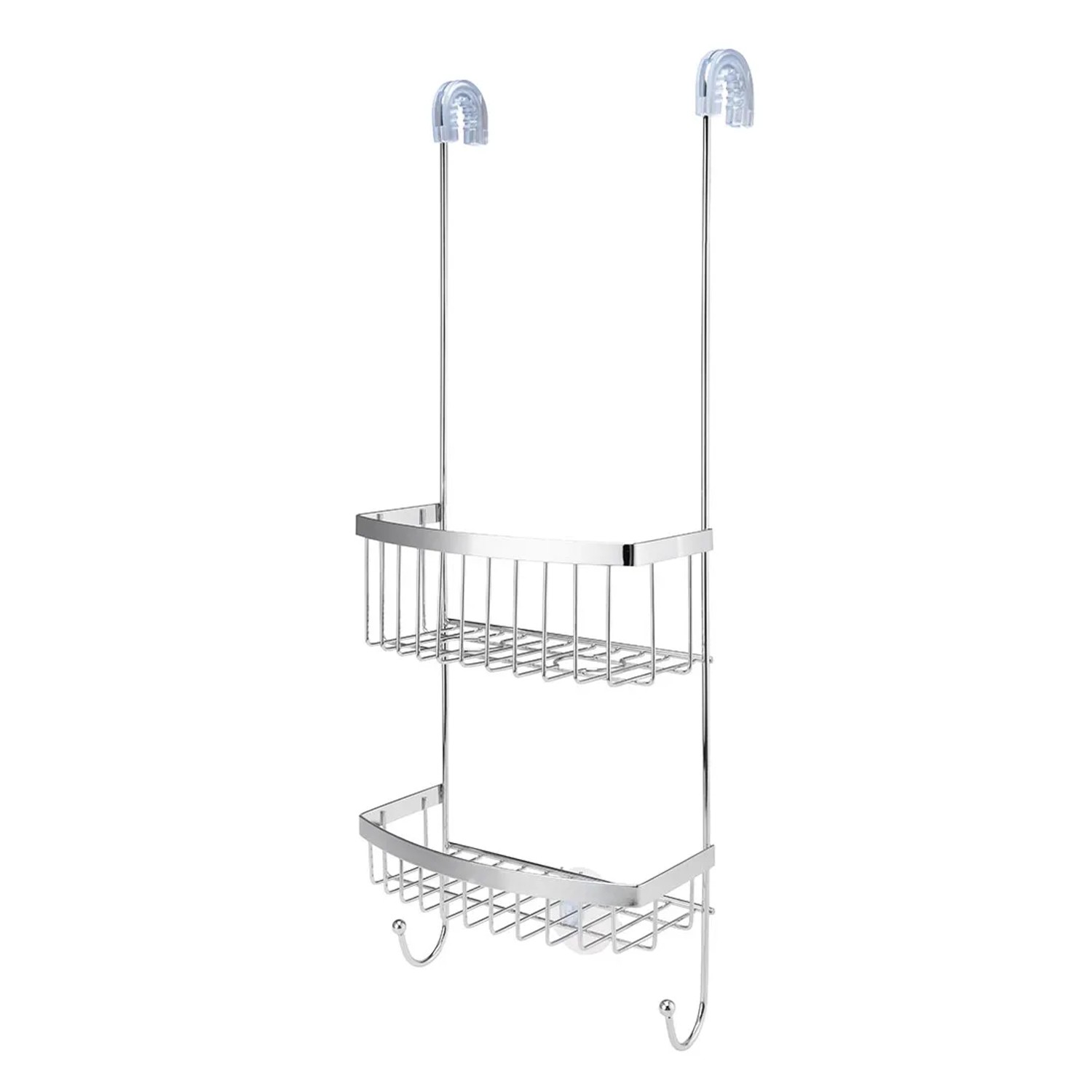 Alsea Półka zawieszana Ivar 2 poziomy chrom