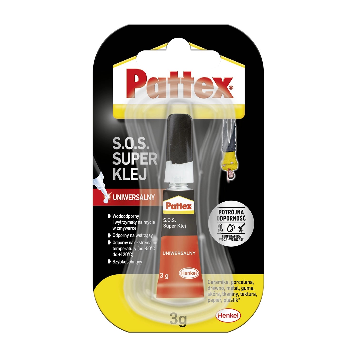 Pattex Klej S.O.S. Super uniwersalny 3 g