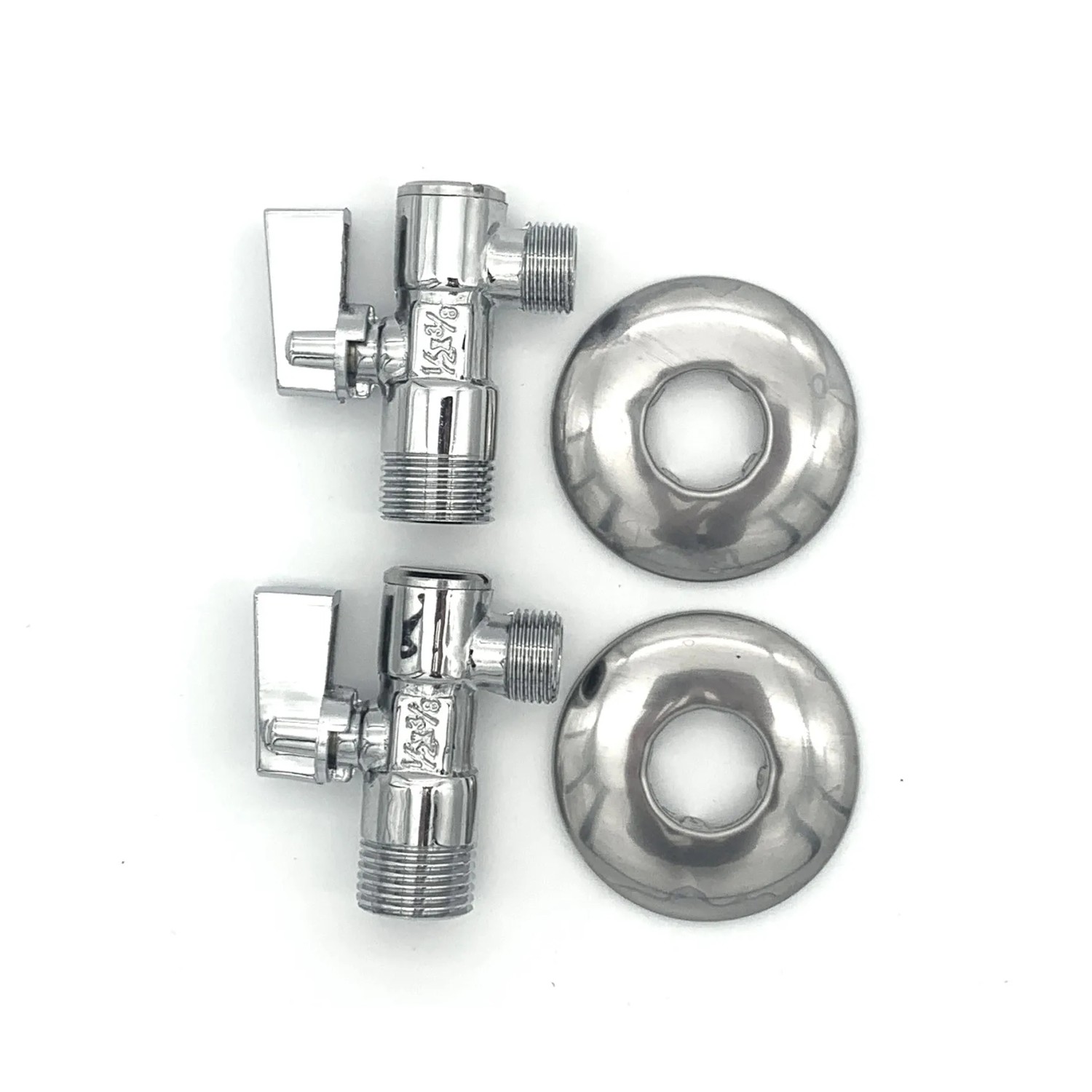 Zawór kątowy 1/2x3/8 z filtrem - 2 szt.