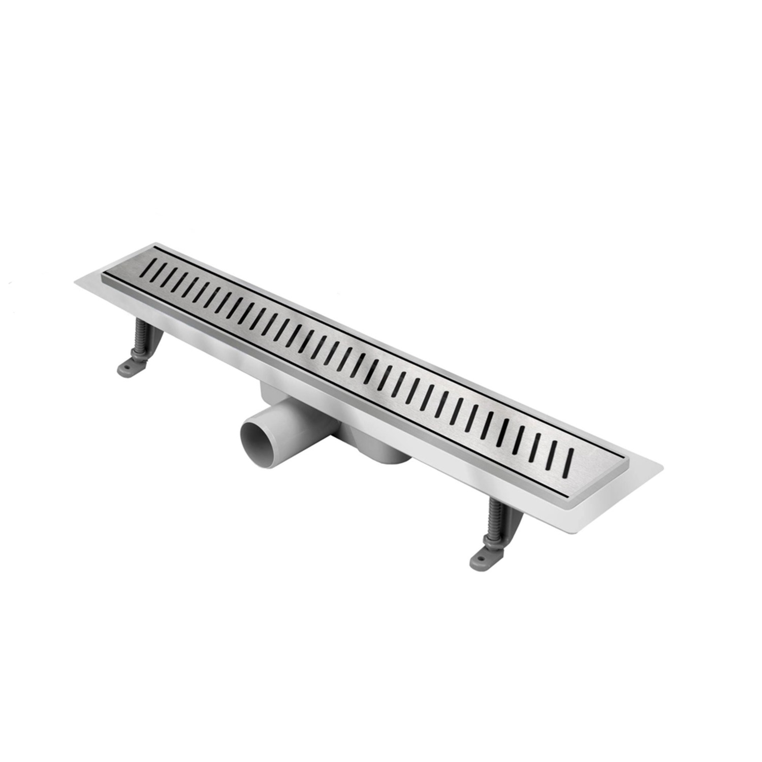 Vogi Odpływ liniowy z rusztem w paski 60 cm