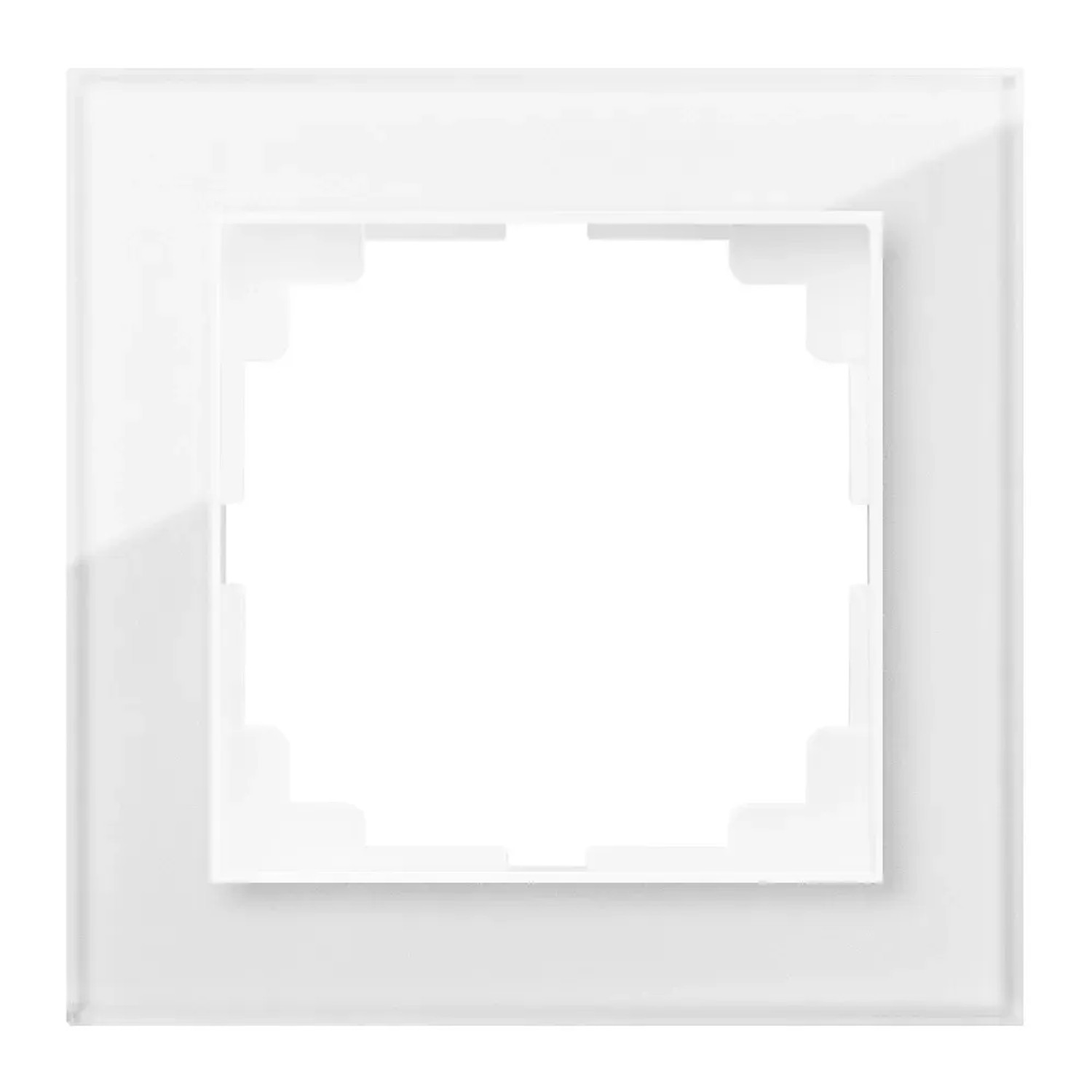 Elektro-Plast Ramka Santra 1-krotna szkło biała