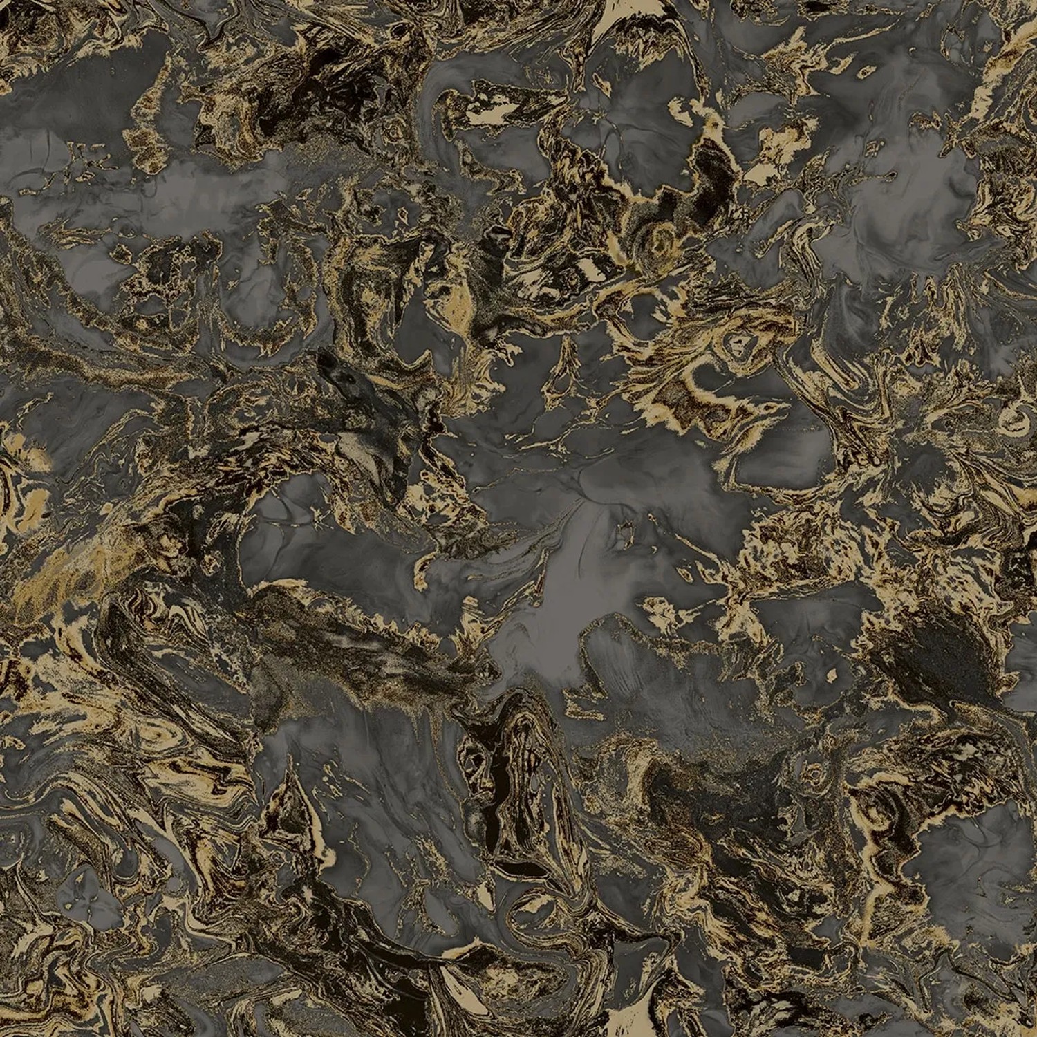 Tapeta papierowa CZARNY MARMUR