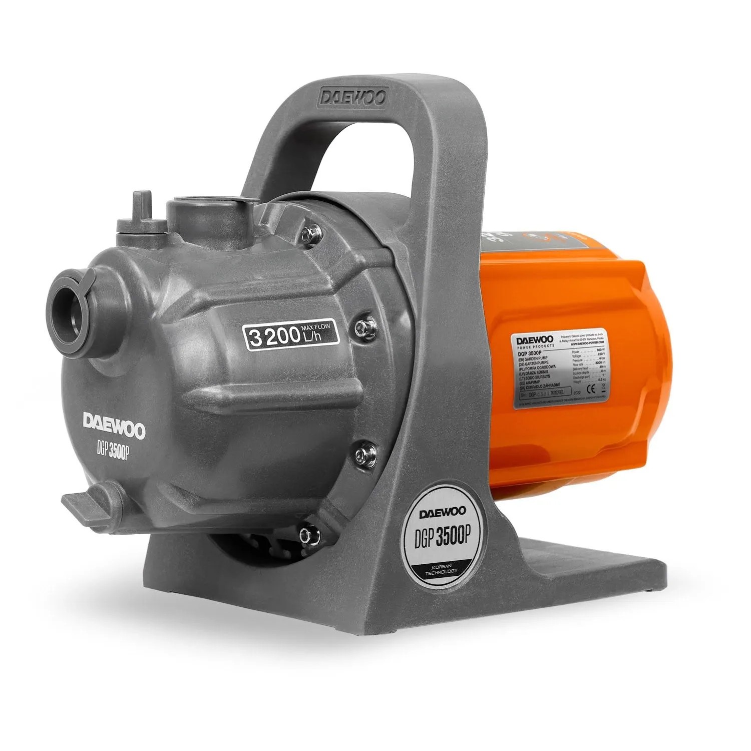 DAEWOO Pompa ogrodowa DGP 3500P 800W