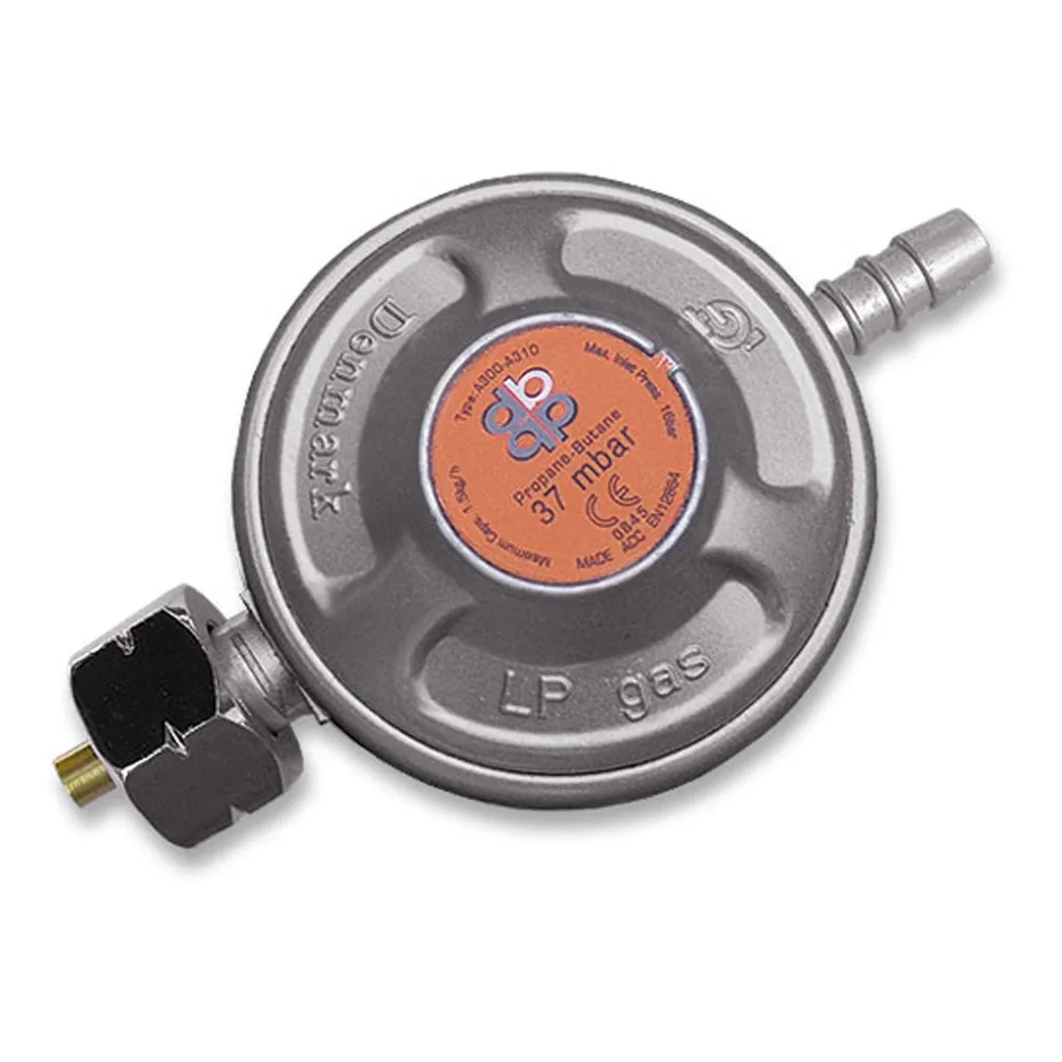 Hydroland Reduktor gazowy 37 mbar, 1,5 kg/H, Na Wąż 9-10 mm