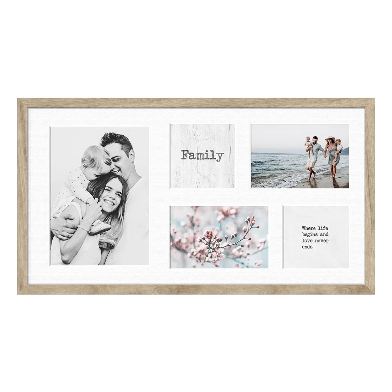 Galeria Kyoto White 27 x 51 cm biel-drewno