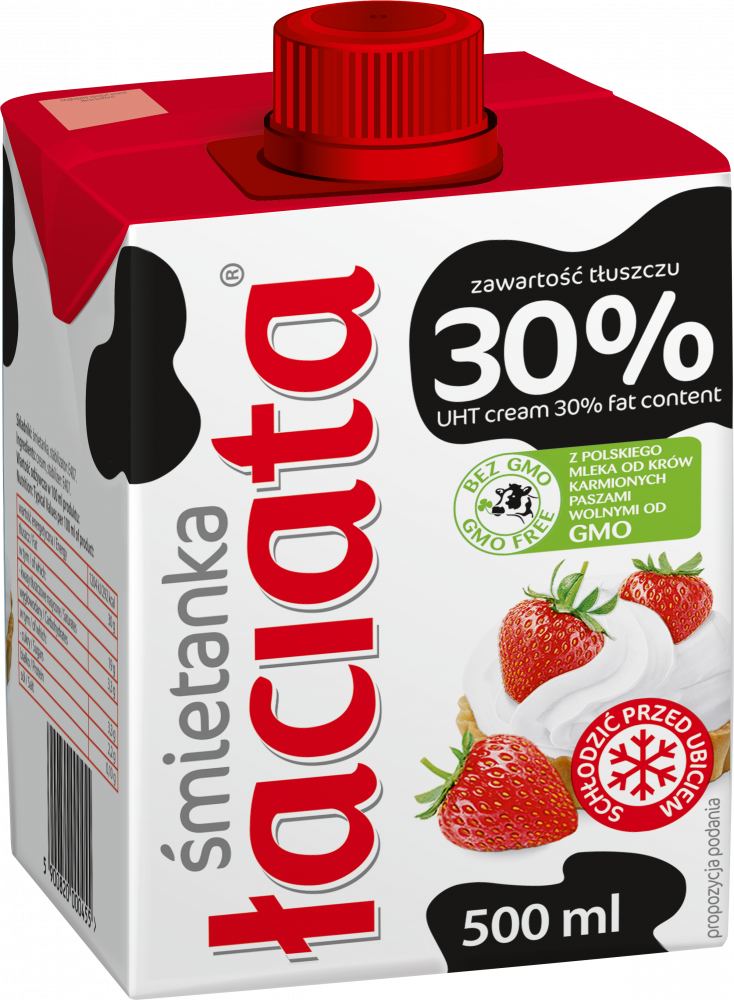 Śmietanka UHT Łaciata, 30%, 500ml