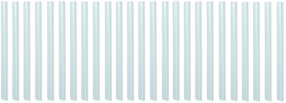 25x Grzbiet wsuwany Durable, 9mm, do 80 kartek, 1 sztuka, przezroczysty