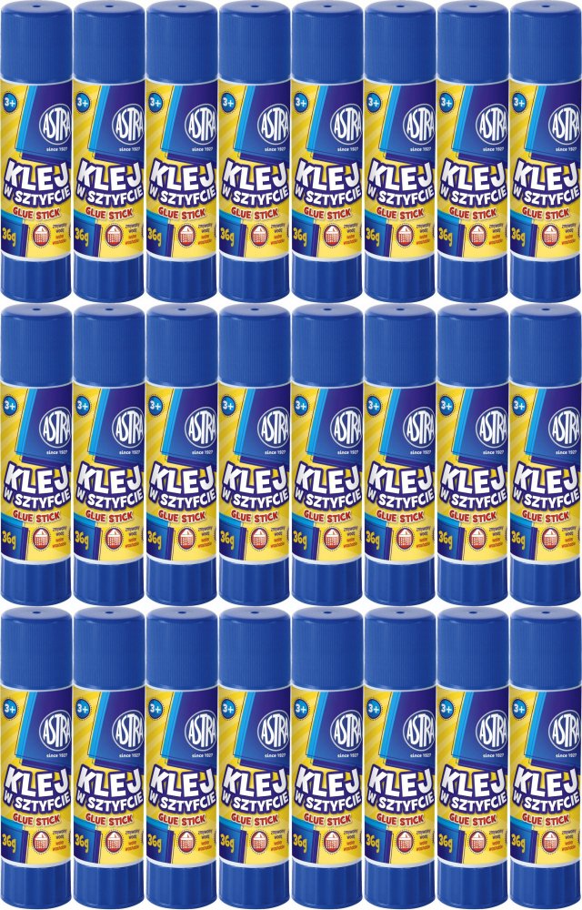 24x Klej w sztyfcie Astra, 21g