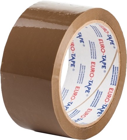 Taśma pakowa Dalpo Eurotape, Premium "Extra mocna", 50mm x 66m, brązowy