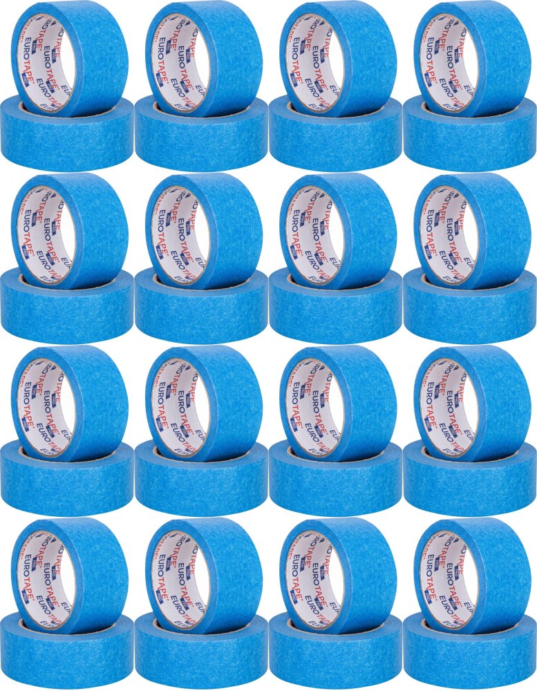 16x Taśma maskująca Dalpo, 30mmx50m, niebieski