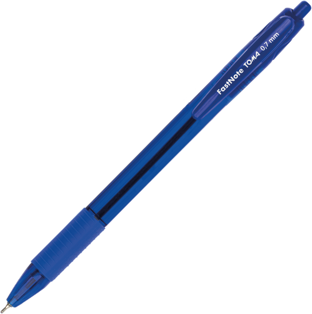 Długopis automatyczny Toma FastNote TO-030, 0.7mm, niebieski