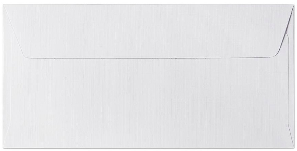 Koperta ozdobna, Galeria Papieru, DL Holland, 120g/m2, 10 sztuk, biały