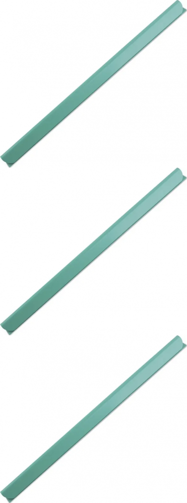 3x Grzbiet wsuwany Argo, 9mm, 50 sztuk, zielony