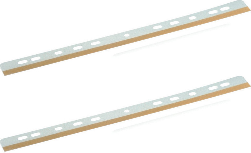 2x Listwa samoprzylepna Durable Filefix, wpinana, A4 (295x25mm), 250 sztuk, transparentny